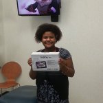 Dr. Radparvar's tablet raffle winner