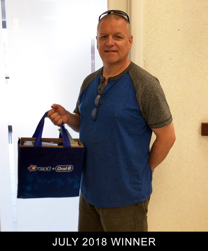 July Raffle Winner